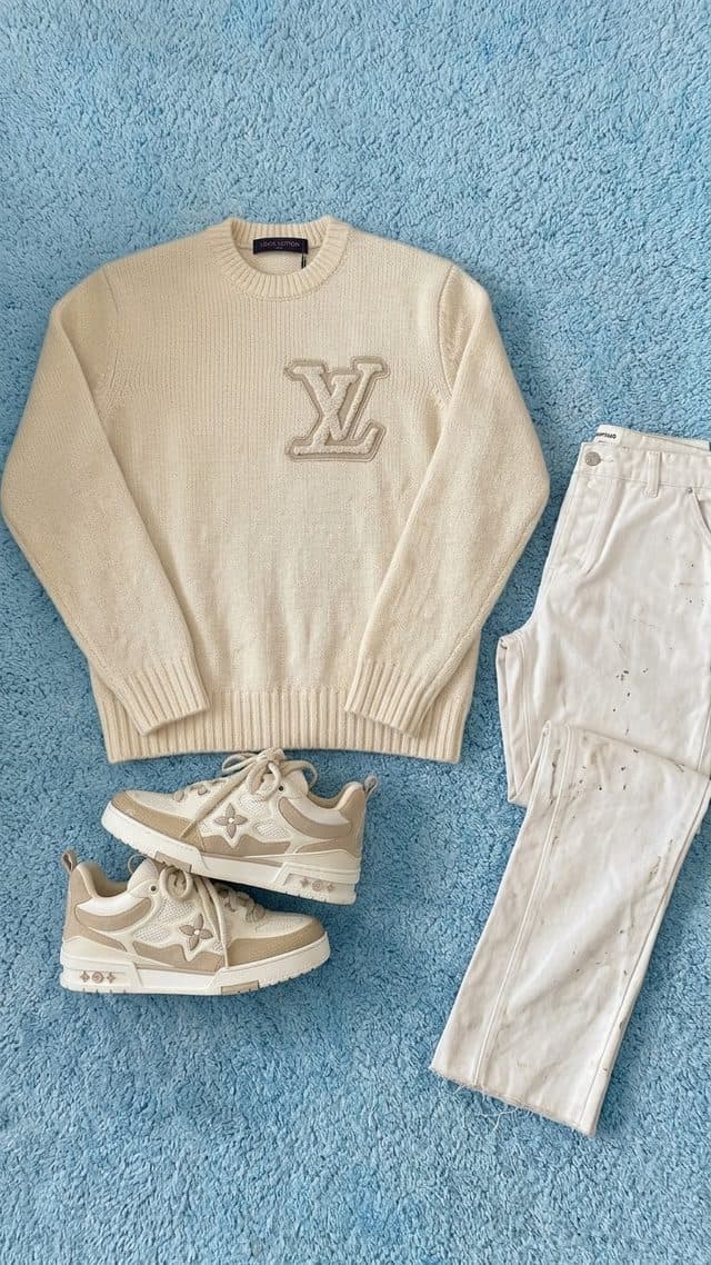 Beige monograma